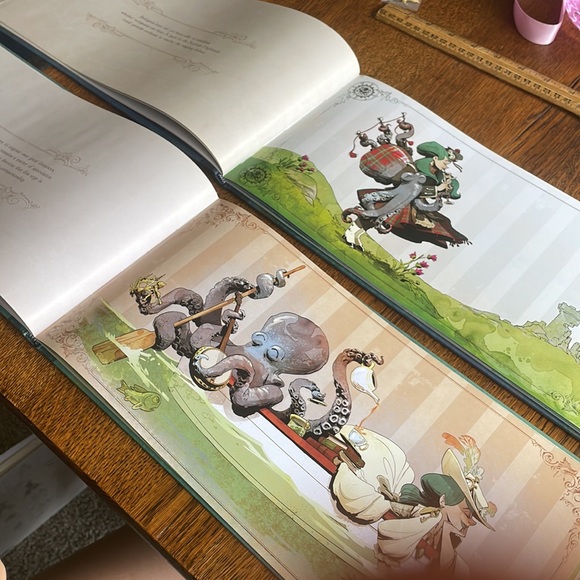 Brian Kesinger Walking Your Octopus & Traveling 🧳🐙Disney Animator Design Books - Picture 3 of 13